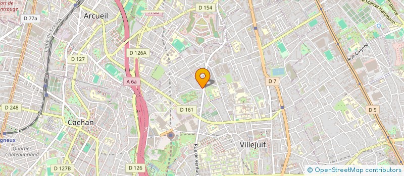 localisation de l'entreprise KERALYME à VILLEJUIF