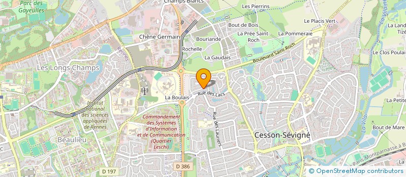 localisation de l'entreprise KERAMBER à CESSON-SEVIGNE