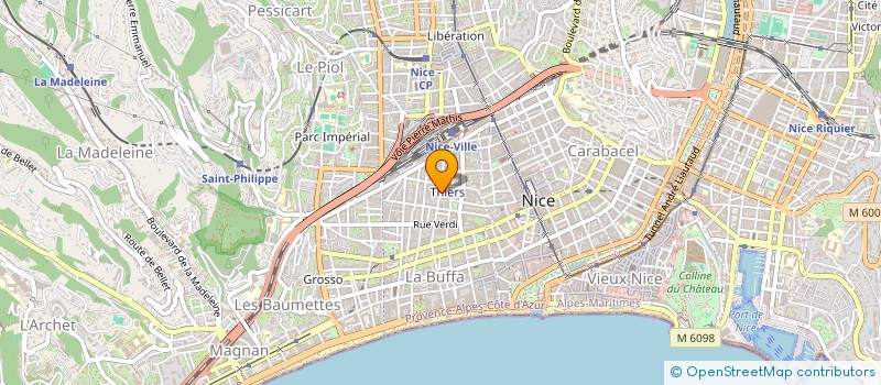 localisation de l'entreprise KERAMI  NICE