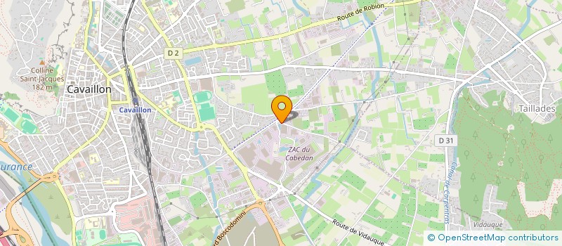 localisation de l'entreprise KERAMIS à CAVAILLON