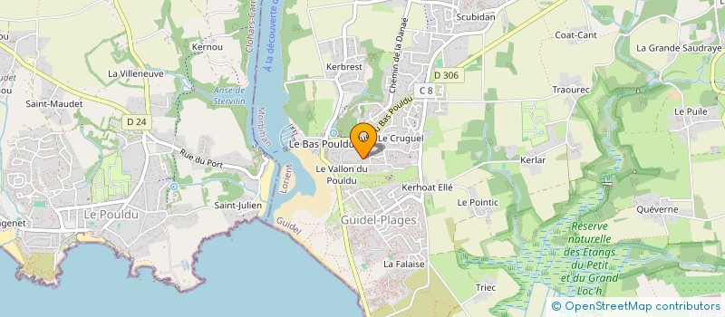 localisation de l'entreprise KERAMOR à GUIDEL