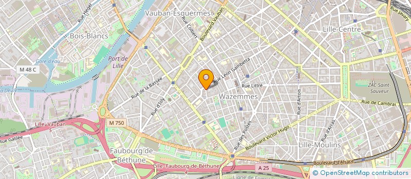 localisation de l'entreprise KERAMOS  LILLE