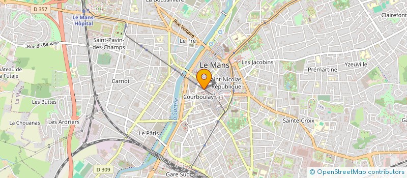 localisation de l'entreprise KERANAIS  LE MANS