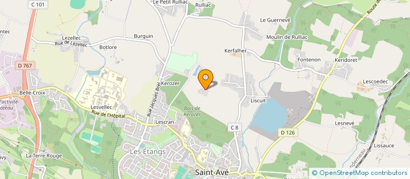 localisation de l'entreprise KERANNALILA  SAINT-AVE