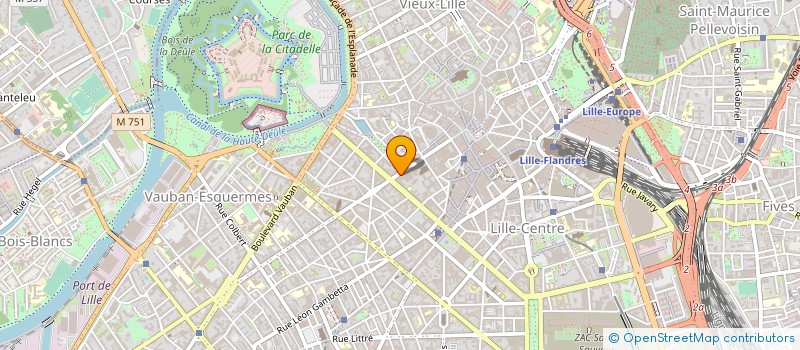 localisation de l'entreprise KERAS AVOCATS à LILLE