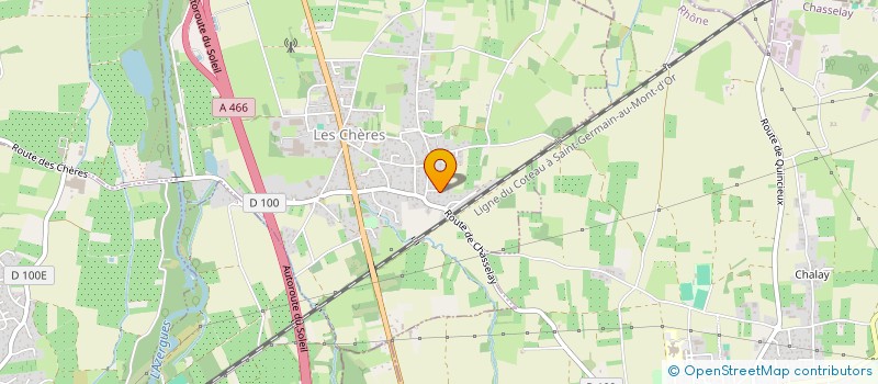 localisation de l'entreprise KERASI  LES CHERES