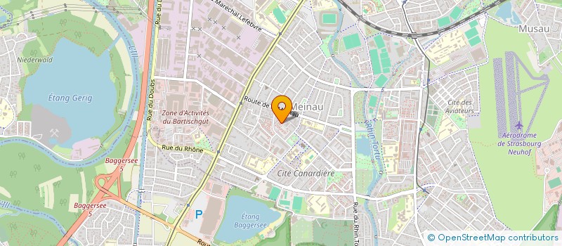 localisation de l'entreprise KERASUS à STRASBOURG