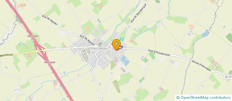 localisation de l'entreprise KERATOLAB à HERZEELE