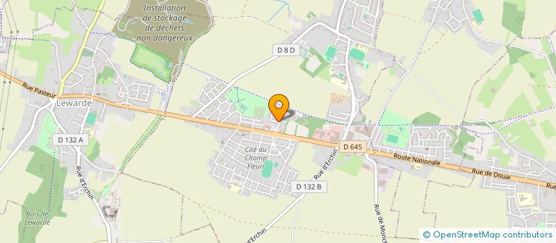 localisation de l'entreprise KERAUDE  MASNY