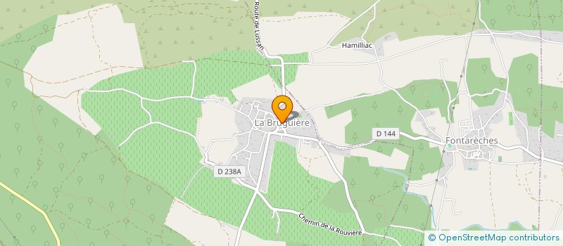 localisation de l'entreprise KERAUNOS  LA BRUGUIERE