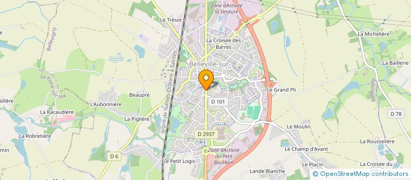 localisation de l'entreprise KERAVEC-BONNIN FAMILY  LES LUCS-SUR-BOULOGNE