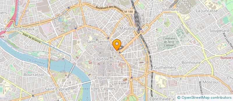 localisation de l'entreprise KERAZA COIFFURE  TOULOUSE