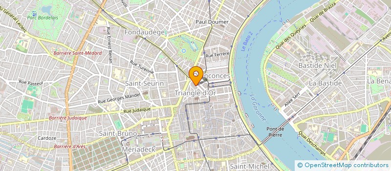 localisation de l'entreprise KERB-TOURNY  BORDEAUX