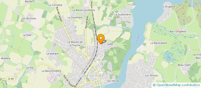 localisation de l'entreprise KERBAGNA  SUCE-SUR-ERDRE