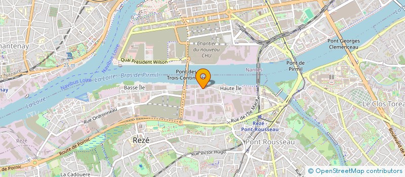 localisation de l'entreprise KERBAM  REZE