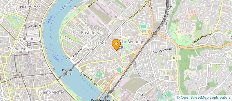 localisation de l'entreprise KERBANE  BORDEAUX