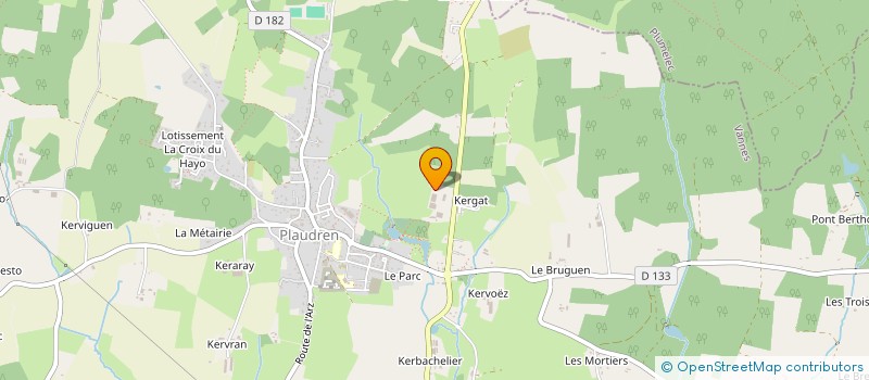 localisation de l'entreprise KERBIHAN  PLAUDREN