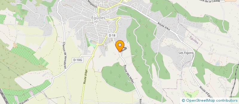 localisation de l'entreprise KERBIQUETTE  EGUILLES