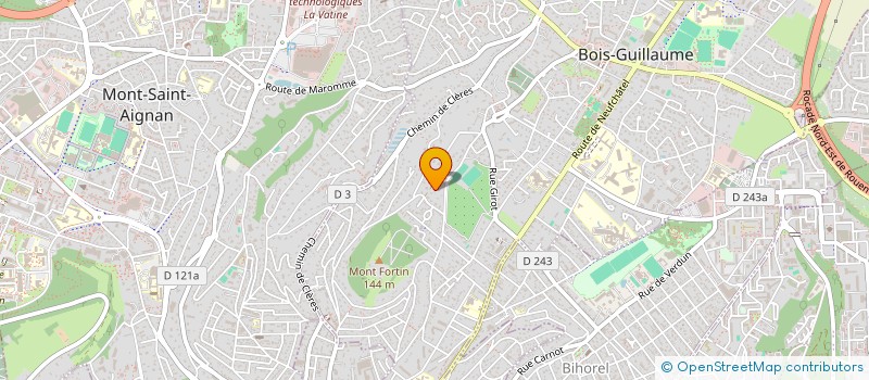 localisation de l'entreprise KERBISES à BOIS-GUILLAUME