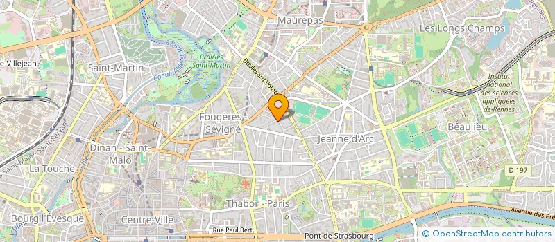 localisation de l'entreprise KERBLEC  RENNES