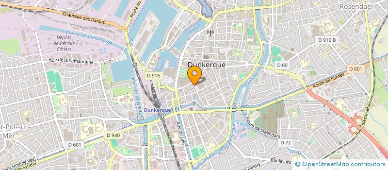localisation de l'entreprise KERCADI à DUNKERQUE