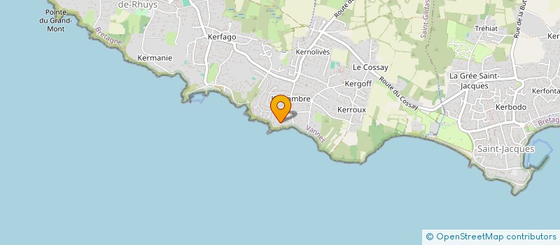 localisation de l'entreprise KERCAMBRE  SAINT-GILDAS-DE-RHUYS