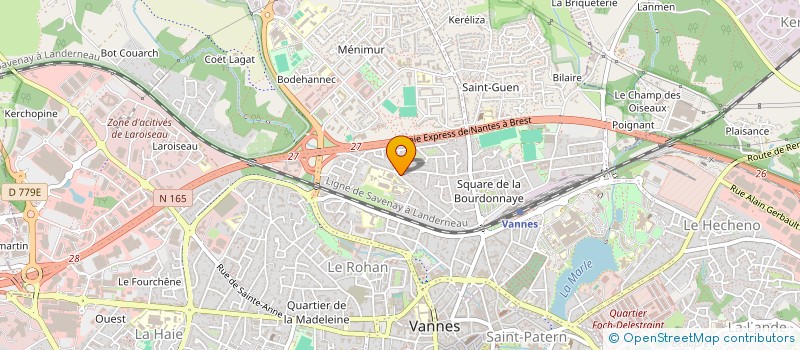 localisation de l'entreprise KERCAMIS à VANNES