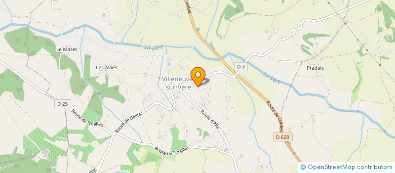 localisation de l'entreprise KERCAMP IMMO  VILLENEUVE-SUR-VERE