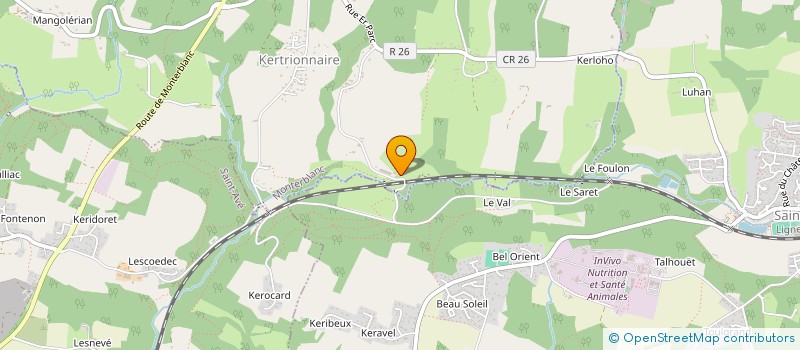 localisation de l'entreprise KERCASE A NOU  MONTERBLANC