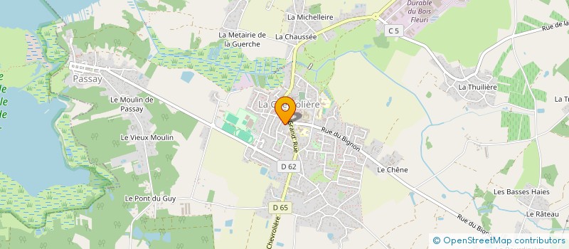 localisation de l'entreprise KERCHEVREL  LA CHEVROLIERE