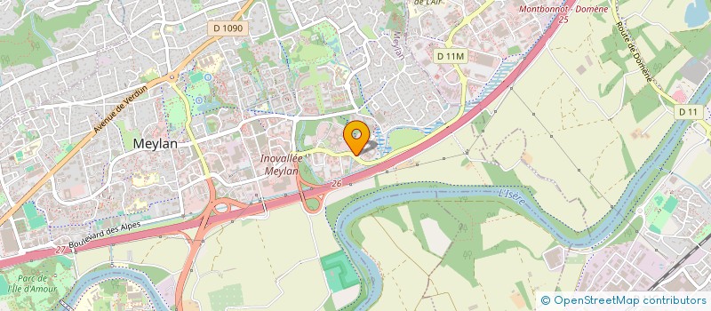 localisation de l'entreprise KERCIA GROUP à MEYLAN