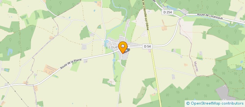 localisation de l'entreprise KERCLIDO  BEAUMONT-LOUESTAULT