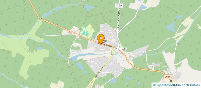 localisation de l'entreprise KERCOBA  NANCAY