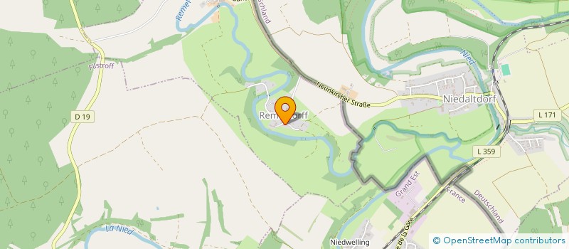 localisation de l'entreprise KERCONSULT  NEUNKIRCHEN-LES-BOUZONVILLE