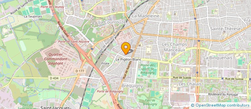 localisation de l'entreprise KERCTC  SAINT-PIERRE-QUIBERON