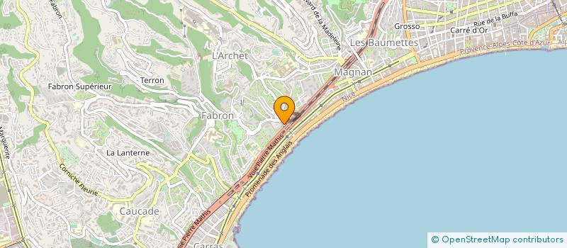 localisation de l'entreprise KERDA YACHTING à NICE