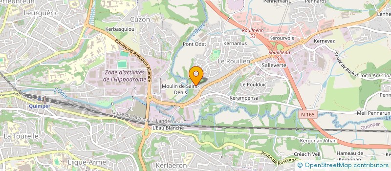 localisation de l'entreprise KERDAM  ERGUE-GABERIC