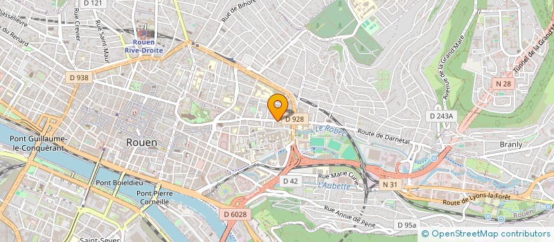 localisation de l'entreprise KERDAO à ROUEN