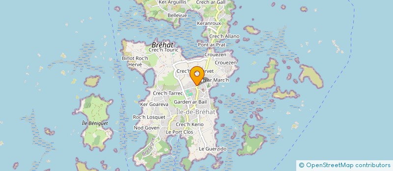 localisation de l'entreprise KERDAZ  BREHAT