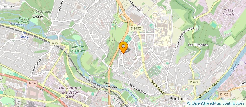 localisation de l'entreprise KERDEBREZ NATHALIE ET MENARD VALERIE  PONTOISE