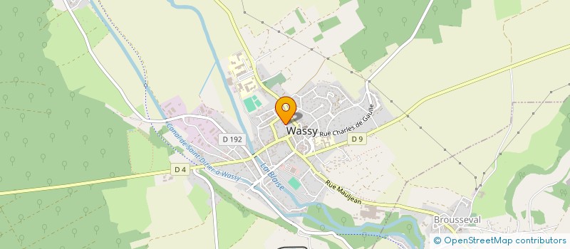 localisation de l'entreprise KERDEV à WASSY