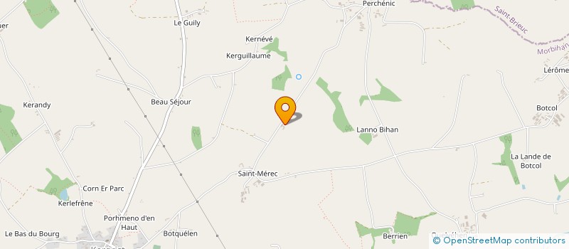 localisation de l'entreprise KERDIS à KERGRIST