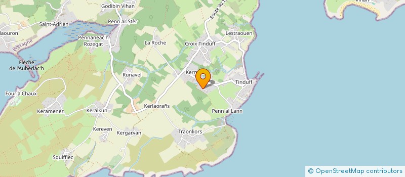 localisation de l'entreprise KERDONCUFF-BERGOT  PLOUGASTEL-DAOULAS