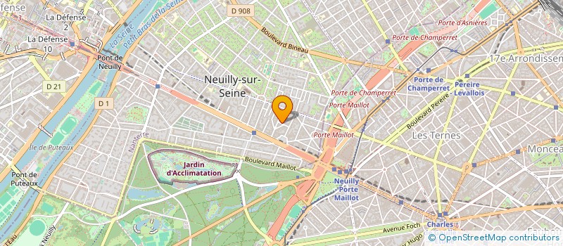 localisation de l'entreprise KERDONIS à NEUILLY-SUR-SEINE