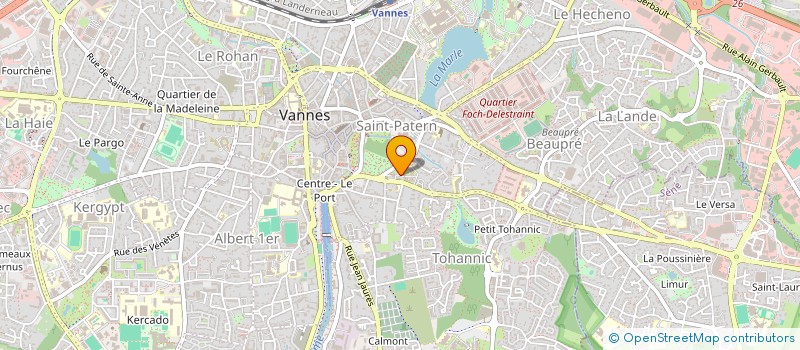 localisation de l'entreprise KERDONIS HOTELS à VANNES