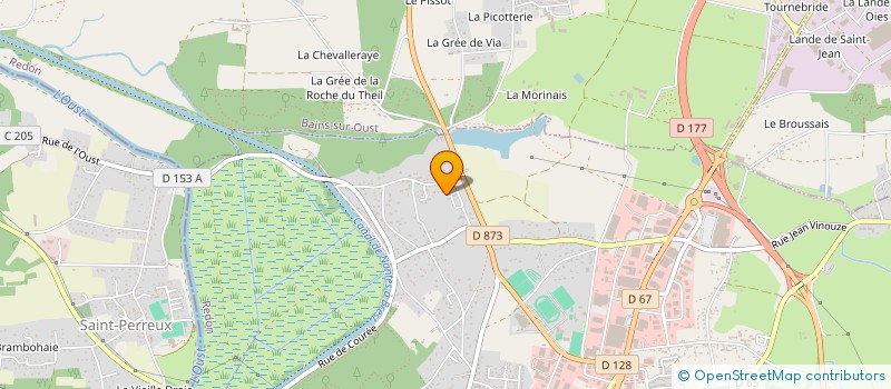 localisation de l'entreprise KERDUGI  REDON