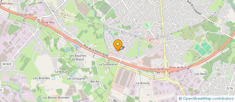 localisation de l'entreprise KEREA à REZE