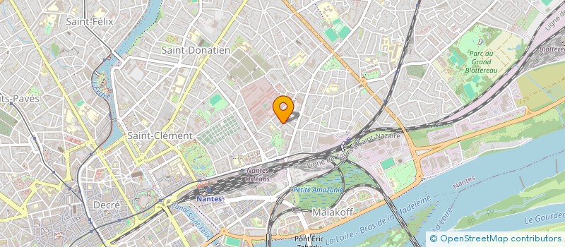 localisation de l'entreprise KEREAC à NANTES