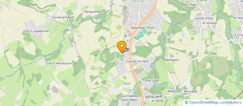 localisation de l'entreprise KEREGAT VIHAN  SAINT-QUAY-PERROS