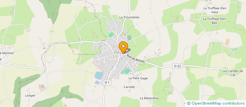 localisation de l'entreprise KEREIN IMMO à LE MENE